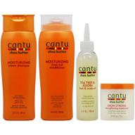 cantu moisturizing shampoo strong treatment logo