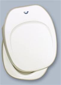 img 1 attached to 🚽 Parchment Thetford 36787 Aqua Magic IV Toilet Seat & Cover