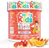 повысьте иммунитет вашего ребенка супервитамином для детей — 60 жевательных таблеток (на 30 дней) с мультивитамином, включающим витамин c, d и цинк для оптимального здоровья. логотип