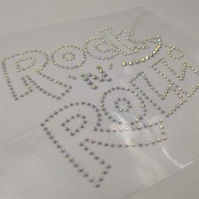 img 1 attached to Rhinestone Template Material Sticky Flock Adhesive Stencil Flock Magic Sticky Flock (30X20Cm X 10Sheets)