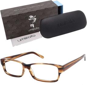 img 4 attached to Очки Umizato Blue Blockers для мужчин и женщин - гипоаллергенные экологически чистые очки для светочувствительности