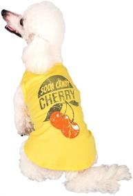 img 3 attached to Stylish Blueberry Pet Dog T-Shirt with 4 Patterns: Dinosaur, Surfer, or Cherry Design