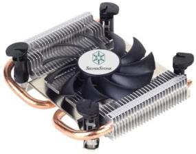 img 2 attached to Silverstone Tek Super Low Profile CPU Cooler For Intel Socket LGA115X With 80Mm Fan And 2X Copper Heat Pipes