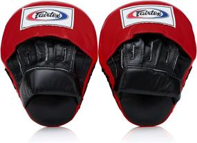 img 1 attached to 🥊 Highly Durable Fairtex FMV9 Contoured Boxing MMA Muay Thai Karate Training Target Focus Punch Pad Mitts