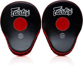 img 2 attached to 🥊 Highly Durable Fairtex FMV9 Contoured Boxing MMA Muay Thai Karate Training Target Focus Punch Pad Mitts