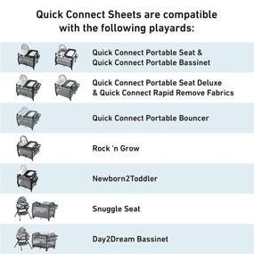 img 1 attached to Graco Connect Waterproof Playard Sheets