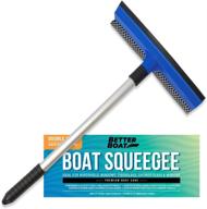 🧽 ultimate marine squeegee: windshield cleaning tool with sponge for boat and car windows logo