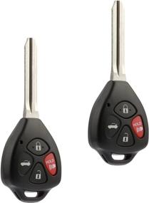 img 2 attached to High-Quality Keyless Entry Remotes for Toyota Camry 2007-2010 - Set of 2