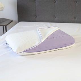 img 4 attached to SensorPEDIC Relax Pillow Standard Purple