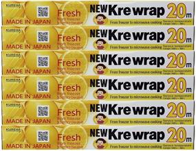 img 2 attached to KUREHA New Krewrap Plastic Food Wrap, 6-Pack: Transparent and Superior Quality