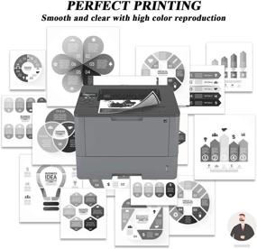 img 1 attached to 🖨️ Galada Compatible Toner Cartridge Replacement - TN850 TN-850 TN820 TN-820 TN-880 for Brother HL-L6200DW HL-L6200DWT MFC-L5850DW MFC-L5900DW L5200DW L5700DW Printer (Black High Yield 2 Pack)