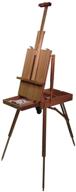 🎨 martin universal design rolling rivera french sketch box easel, wood, natural finish - 1 piece logo