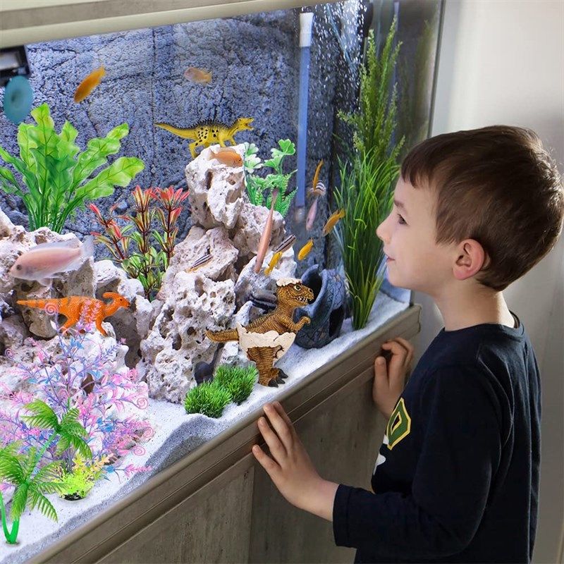 🐠 GreenJoy Aquarium Thematic-Decorations Fish Tank…
