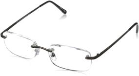 img 4 attached to 👓 Foster Grant Men's T20 Square Readers: Stylish and Functional Eyeglasses for Men