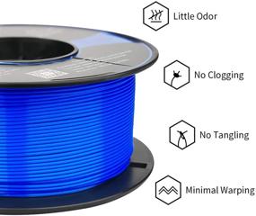 img 1 attached to 👍 Enhanced ERYONE PLA Plus Filament 1 for Exceptional 3D Printing Results