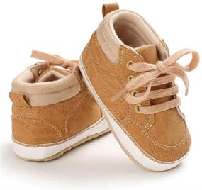 img 1 attached to 👟 Meckior Stylish Sneakers for Toddler Boys' Toddler Walkers Shoes