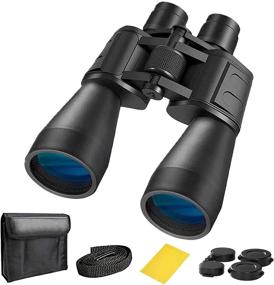 img 4 attached to 🔭 High-Performance Waterproof 60x90 Binoculars for Bird Watching, Travel, and Sports Events - Perfect Gifts for Men and Women