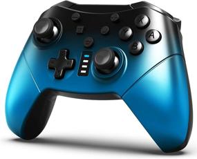img 4 attached to 🎮 SHANGCAI Wireless Pro Controller for Nintendo Switch - Motion Control, Turbo, Dual Vibration - Gradient Color