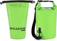 aquashield caos: ultimate waterproof dry bag with straps - pvc, kayak float bag for storage - camp and travel with confidence логотип