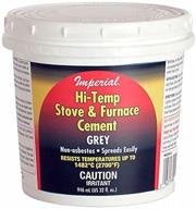 🔥 32oz gry hi temp cement by united states hdw mfg/u s ha kk0284-a: high quality, reliable and durable logo