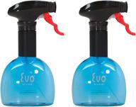 🍶 evo oil sprayer bottle set, non-aerosol for olive oil and cooking oils, 8-ounce capacity, blue, pack of 2 logo