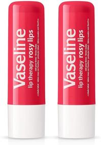 img 4 attached to 💄 Познайте питательные свойства палочки для ухода за губами Vaseline с нефтяной желе (розовая, 0,16 унций (упаковка из 2))