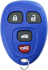 img 3 attached to 🔑 Бесключевая синяя замена брелока Keyless Entry Remote Control Car Key Fob для 15252034