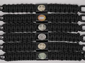 img 2 attached to 💰 RattlerStrap Paracord Money Stash Bracelet with Adjustable Shackle and Built-in Bottle Opener