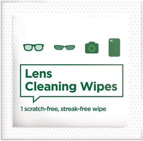 img 4 attached to 🧼 Handyclean Pre-Moistened Lens and Glass Cleaning Wipes - 1600 Count, Quick-Drying, Streak-Free, Disposable and TSA Friendly