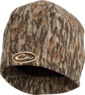 drake waterfowl windproof water-resistant fleece beanie - maximum comfort and versatility for all sizes logo