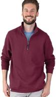 👕 versatile and stylish: charles river apparel men's crosswind quarter zip sweatshirt – regular & big-tall sizes логотип