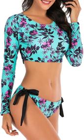 img 3 attached to Wetsuit Bathing Protection Swimsuit XXL Women's Clothing
