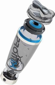 img 3 attached to 🍹 PROMiXX Pro Shaker Bottle (iX-R Edition) - Rechargeable, Powerful 20oz Cup for Smooth Protein Shakes, with Supplement Storage - BPA Free