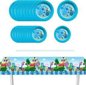 img 2 attached to 🎉 Blue Party Supplies and Decorations: Perfect for Baby Boys and Girls Party!