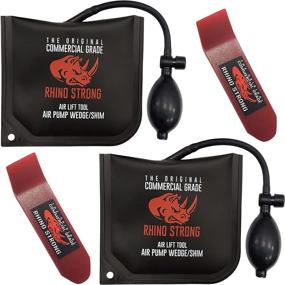img 4 attached to 🦏 The Ultimate Rhino Strong Air Wedge Bag: Professional Grade Pump Leveling Kit & Alignment Tool Shim Bag (2 Pack)
