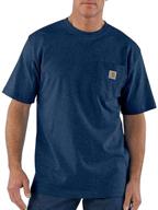 👕 carhartt workwear t-shirt in xxxxx large - men's shirts for ultimate comfort and durability logo