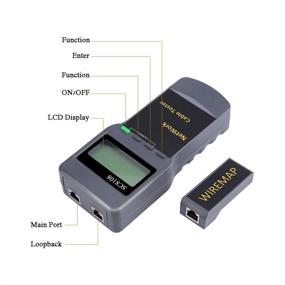 img 3 attached to Сетевой тестер SC8108 Breakpoint Rangefinder