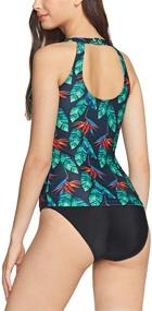 img 3 attached to TSLA Bathing Tankini Swimsuits Swimwear Women's Clothing for Swimsuits & Cover Ups