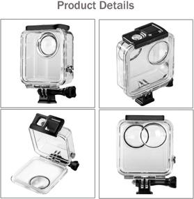 img 3 attached to 📷 GoPro Max Action Camera Waterproof Housing Case: Ultimate Underwater Diving Protection (30M) with Bracket Accessories