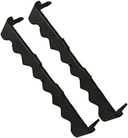 img 3 attached to 🔨 High-Quality 1-3/4" No Nail Sawtooth Picture Hangers - Black Oxide, Pack of 20