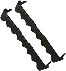 img 2 attached to 🔨 High-Quality 1-3/4" No Nail Sawtooth Picture Hangers - Black Oxide, Pack of 20
