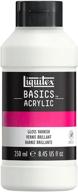 🎨 лак для глазури liquitex basics, 250 мл: прочная защита и блестящая отделка для произведений искусства. логотип