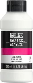 img 2 attached to 🎨 Лак для глазури Liquitex BASICS, 250 мл: Прочная защита и блестящая отделка для произведений искусства.