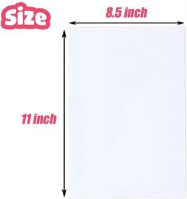 img 3 attached to 400 Sheets White Translucent Tracing Paper for Sketching, Calligraphy, Architecture Transfer - Ideal for Trace Images, Preliminary Drawing & Overlays (8.5 X 11 Inch)