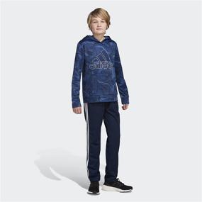 img 2 attached to Adidas Allover Pullover Hoodie: 👕 Medium Boys' Clothing for Active Comfort