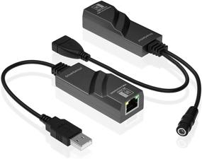 img 3 attached to 💻 VTOP USB 2.0 Ethernet Extender: Connect USB Network over 165ft with Cat5e/Cat6/CAT7 - Windows/Mac/Ubuntu Compatible (Driver Free Version)