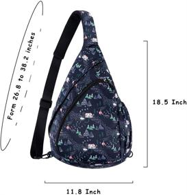 img 1 attached to 🎒 Enterlife Waterproof Multipurpose Crossbody Travel Backpacks