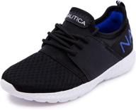 👟 comfy nautica rainbow sneaker shoes for girls - kappil girls' shoes logo