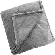 🔥 brookstone n-a-p cozy plush heated blanket with dual-zone warming, 10 heat settings - queen size, charcoal logo