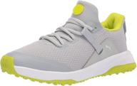 puma golf juniors boys fusion evo shoes - medium size logo